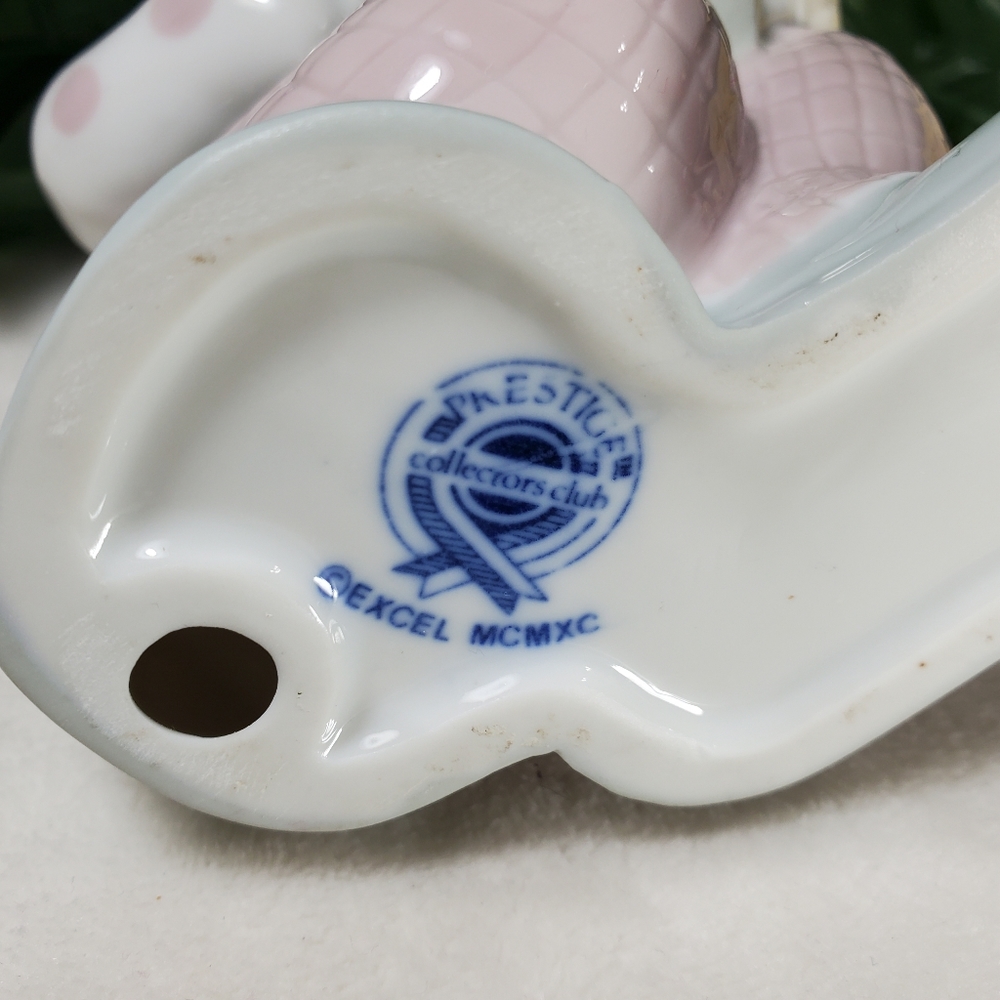 Figurine of a Clown & Child made of Porcelain by Prestige Collectors Club Excel - Picture 6 of 6